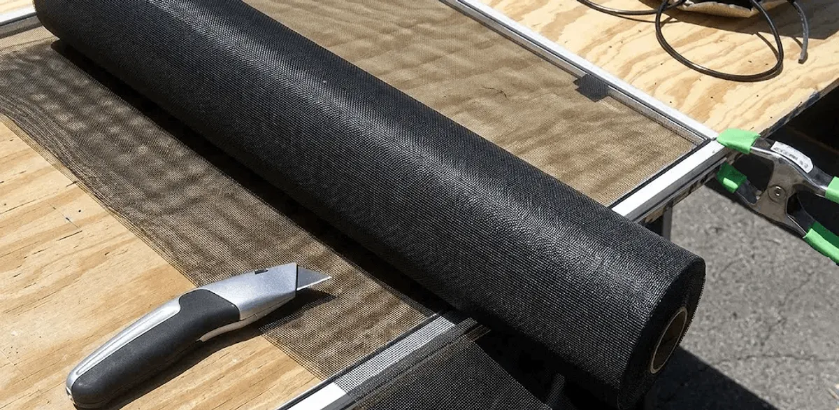 Window screen replacement materials and tools for screen repair in Portland, OR